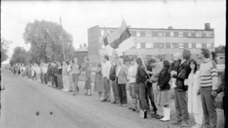 23.08.1989 Balti kett Eestis, Lätis, Leedus