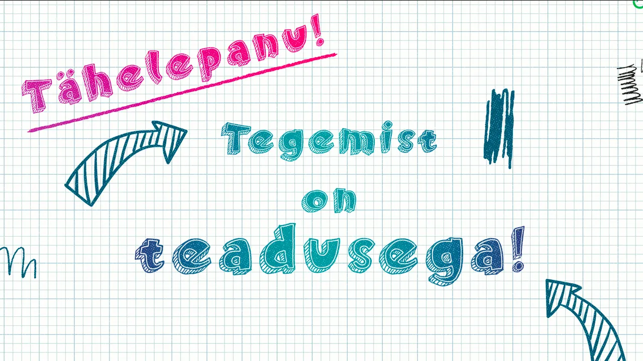 Tähelepanu! Tegemist on teadusega